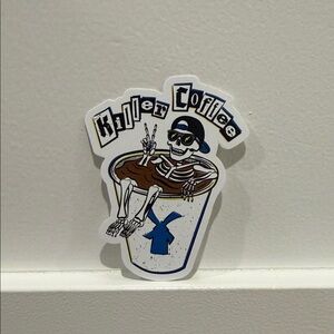 Dutch Bros Sticker - killer coffee
